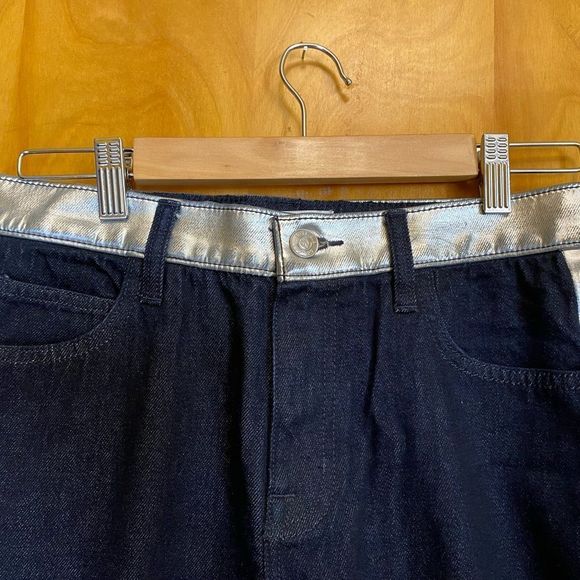 Current Elliott The Fling High Rise Jeans/ Silver color Womens SIZES, 27 - Picture 4 of 8